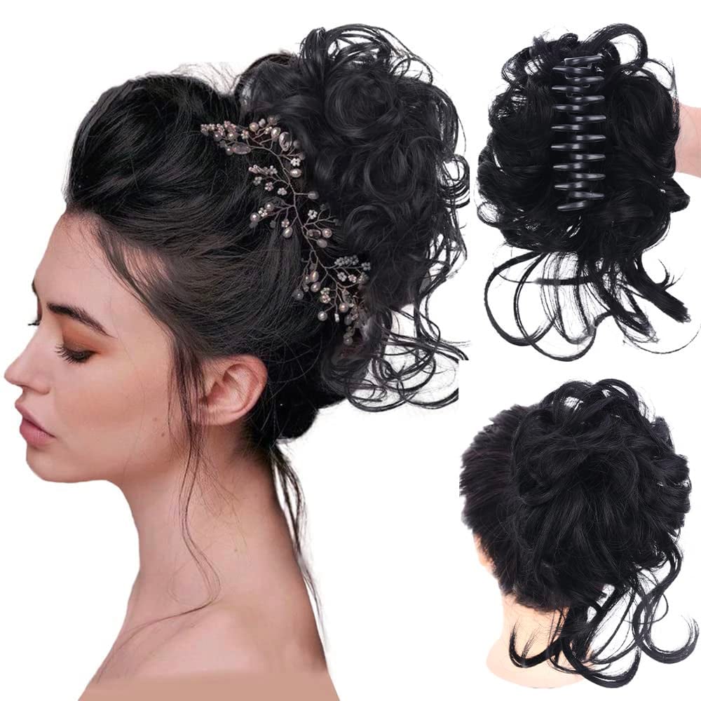 🌈Hot Sale 49% OFF - Curly Bun Hair Piece