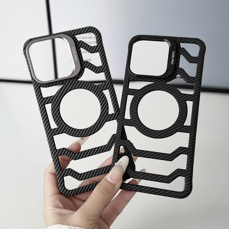 Carbon Fiber Cooling Phone Case: Enhanced Airflow and Magnetic Compatibility