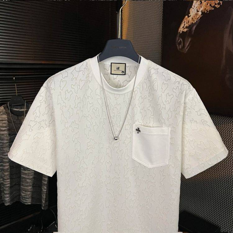 New high quality cotton T-shirt for men and women Menswear Top Menswear Top Shirt