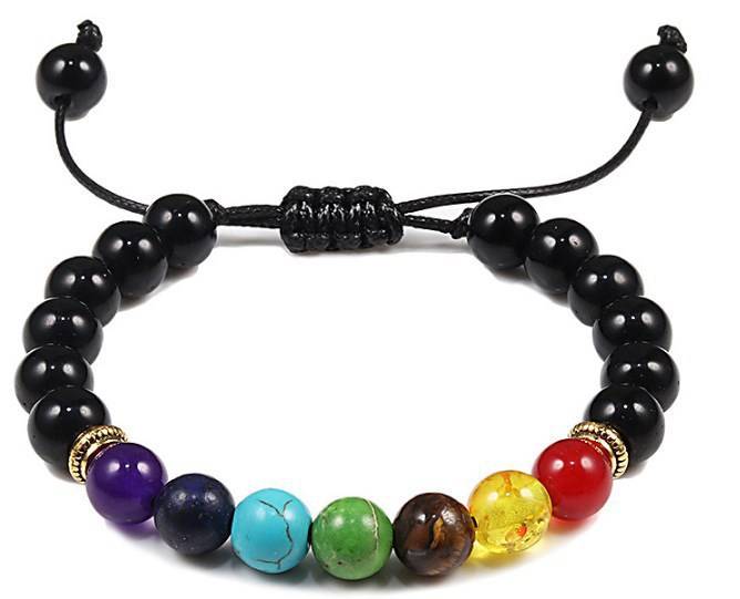 7 Chakra Healing Bracelet-Bring good luck, health,money and energy