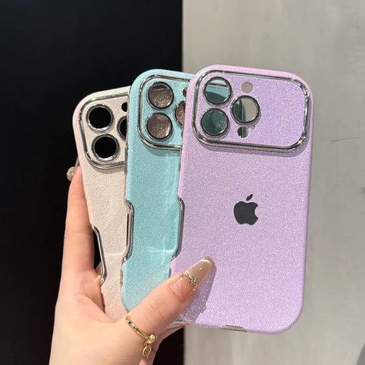 Large – window glitter case for iPhone