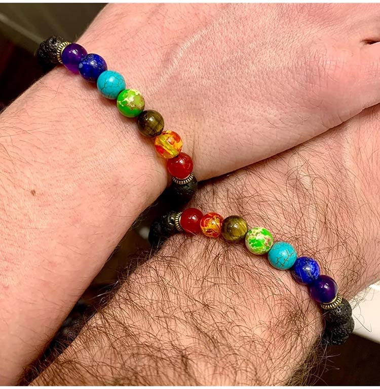 7 Chakra Healing Bracelet-Bring good luck, health,money and energy