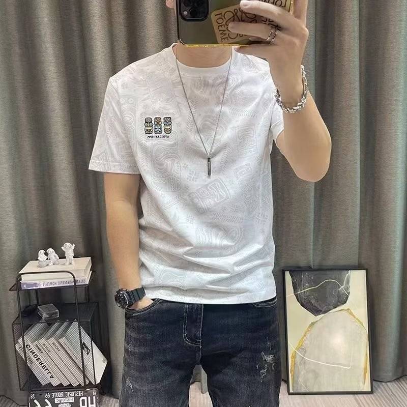 New high quality cotton T-shirt for men and women Menswear Top Menswear Top Shirt