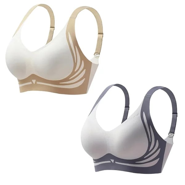 🎁 Super gather bra | Wireless Push-up Bra👍No more sagging breasts