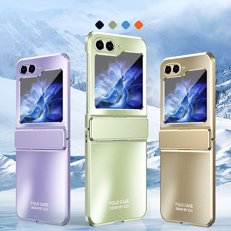 FROSTED PLATING PHONE CASE FOR SAMSUNG GALAXY Z FLIP 3/4/5