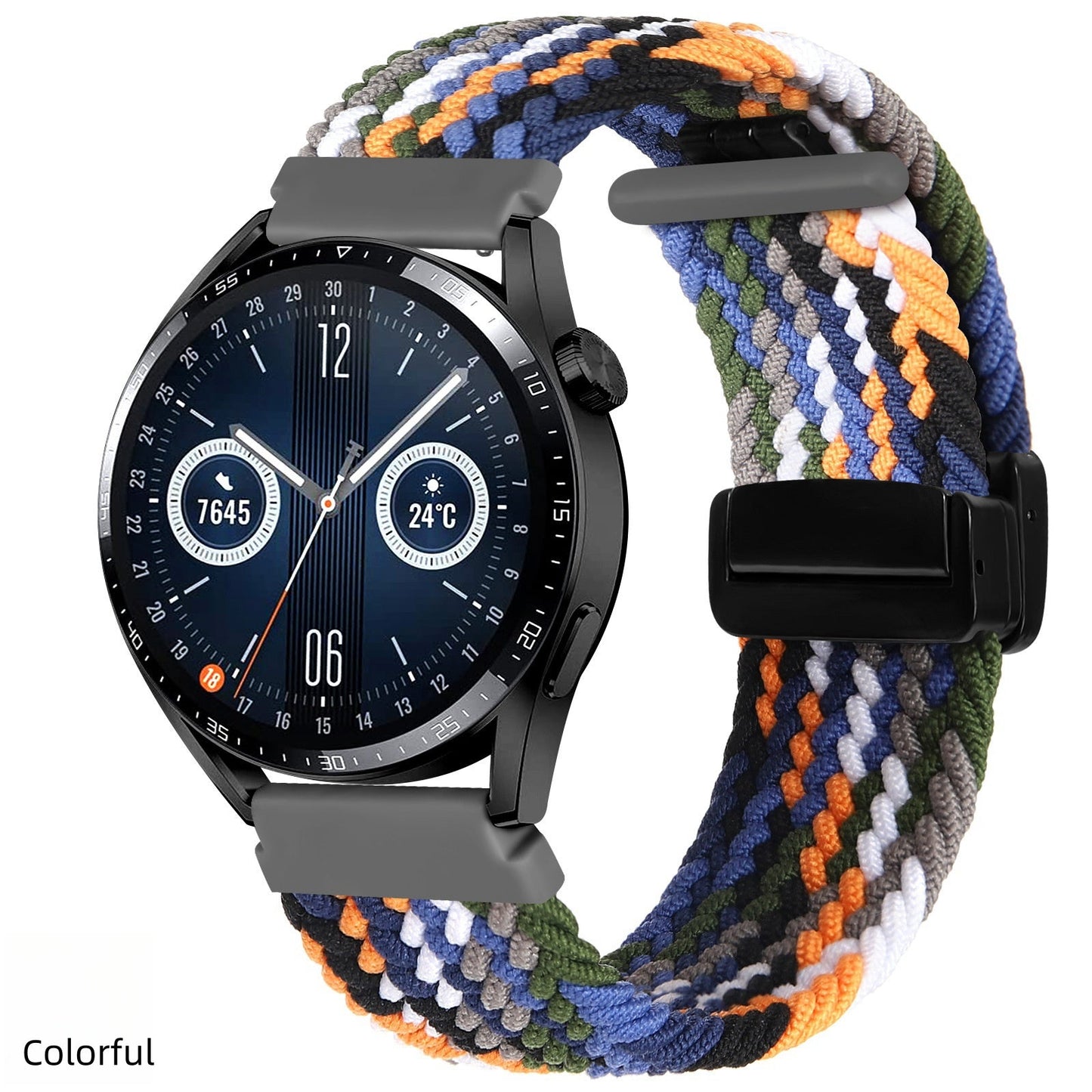 New Folding Buckle Nylon Woven Watch Strap