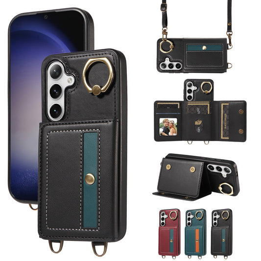 Leather Card Holder Phone Case for Samsung Galaxy A Series