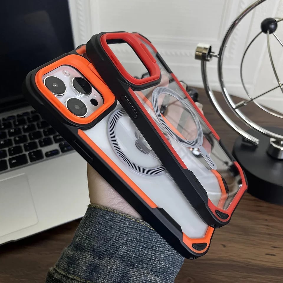 Stylish Magnetic Armor Phone Case for IPhone