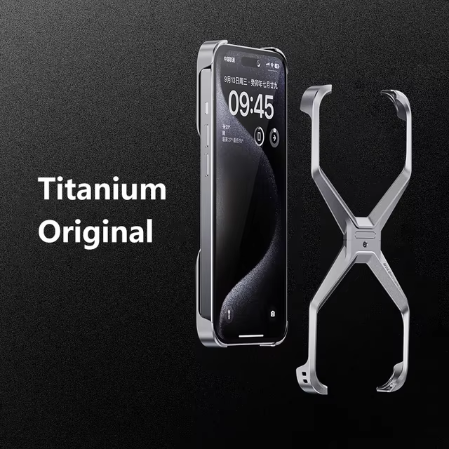 X Metal Frame Mobile Phone Case