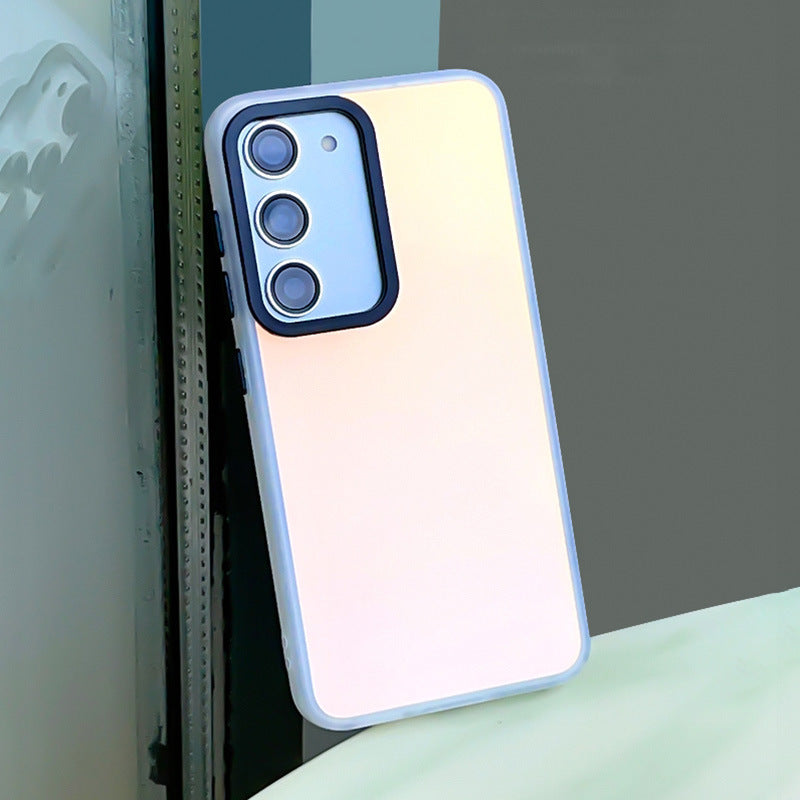 Samsung series laser frosted magnetic phone case