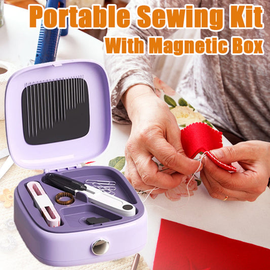 🔥2024 SALE - Portable Sewing Kit With Magnetic Box