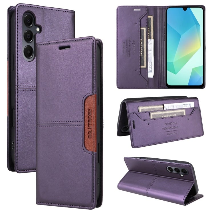 Business Anti-theft Flip Phone Leather Case For Samsung A55