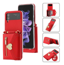 Fashion Crossbody Wallet Case of Women for Samsung Galaxy Z Flip3/4/5