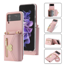 Fashion Crossbody Wallet Case of Women for Samsung Galaxy Z Flip3/4/5