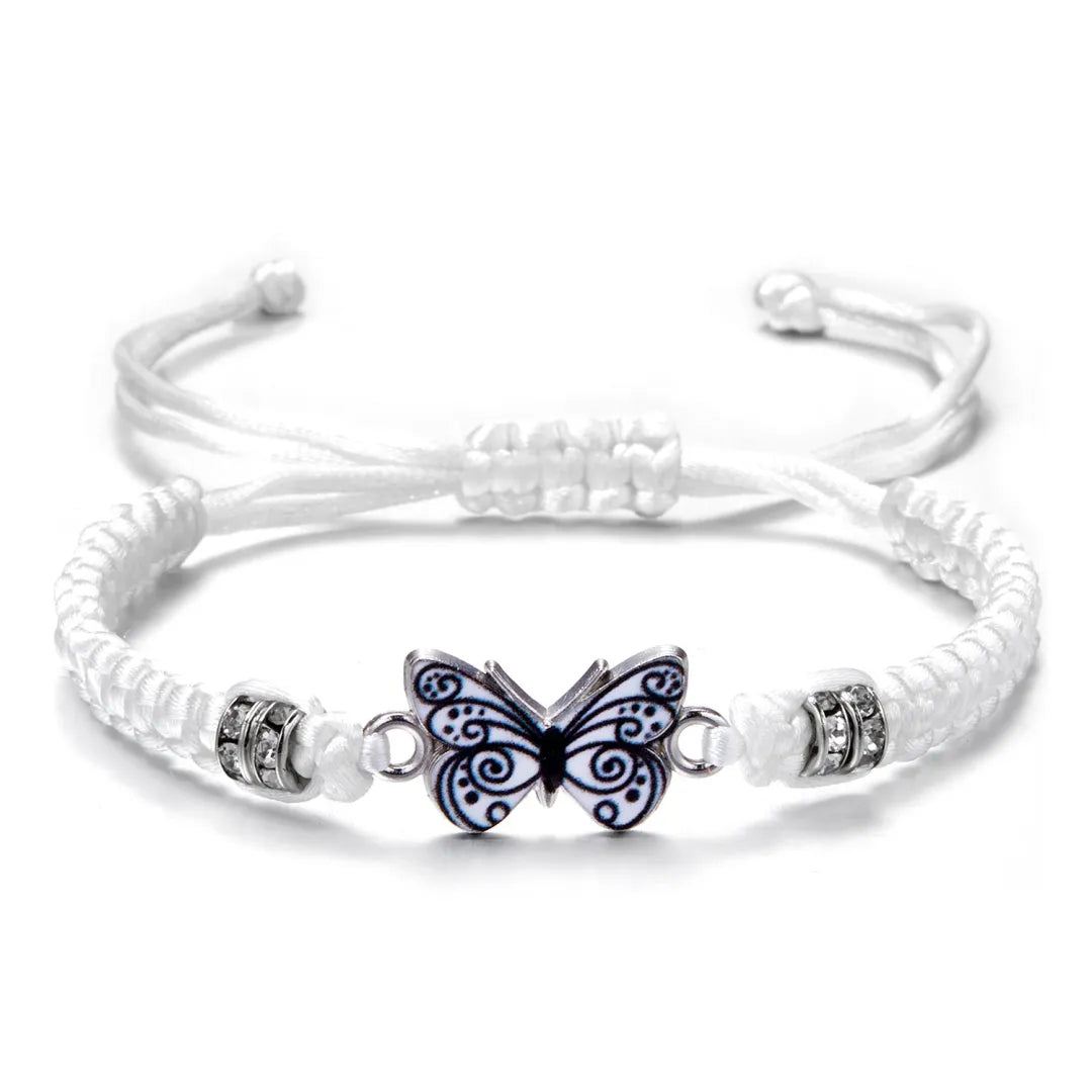 FOR MEMORIAL - THEY FLY WITH US EVERY DAY BUTTERFLY BRACELET