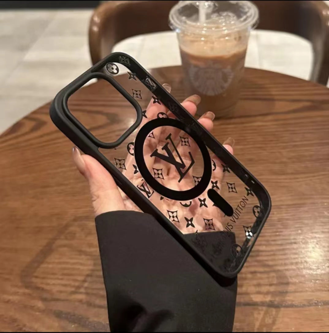 High-end fashion brand LV magnetic suction-iphone case