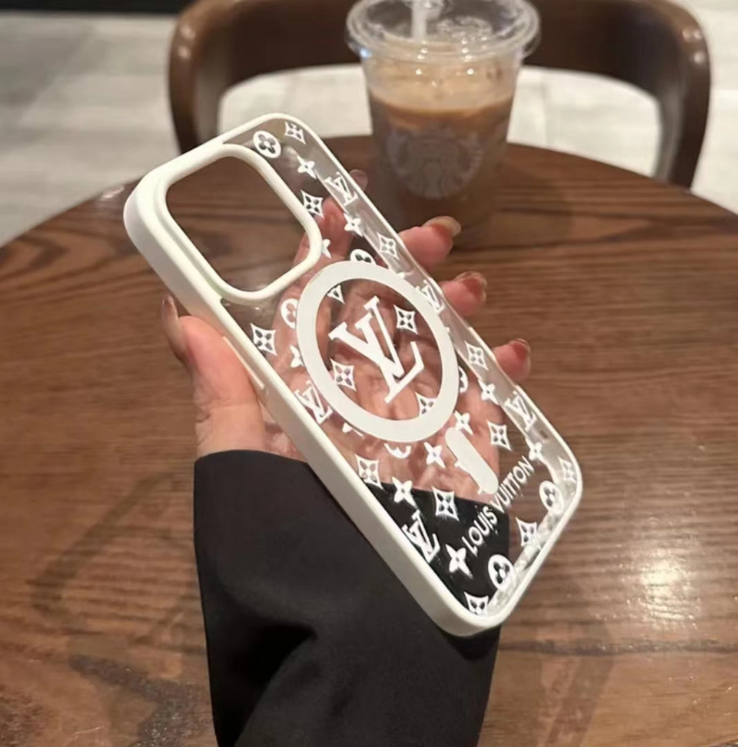 High-end fashion brand LV magnetic suction-iphone case