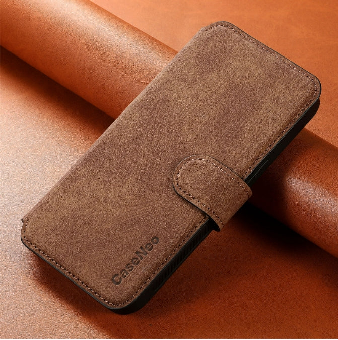 Leather Wallet Phone Case – Detachable Design & Wireless Charging Compatible