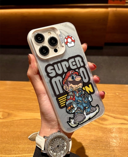 High-grade Mechanical Mario Cartoon Phone Case