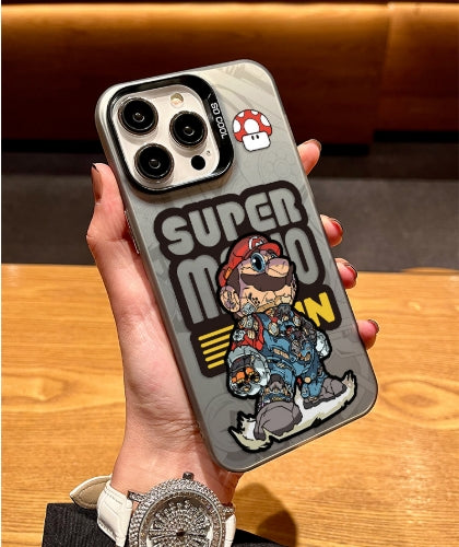 High-grade Mechanical Mario Cartoon Phone Case