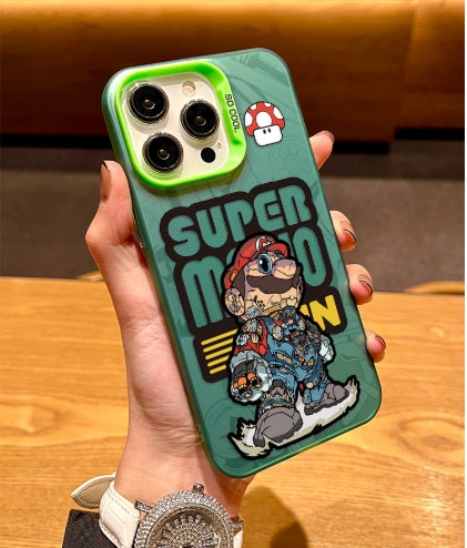High-grade Mechanical Mario Cartoon Phone Case