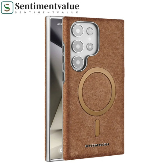 SentimentvalueTM Magnetic Cell Phone Case High-grade Business Leather Case