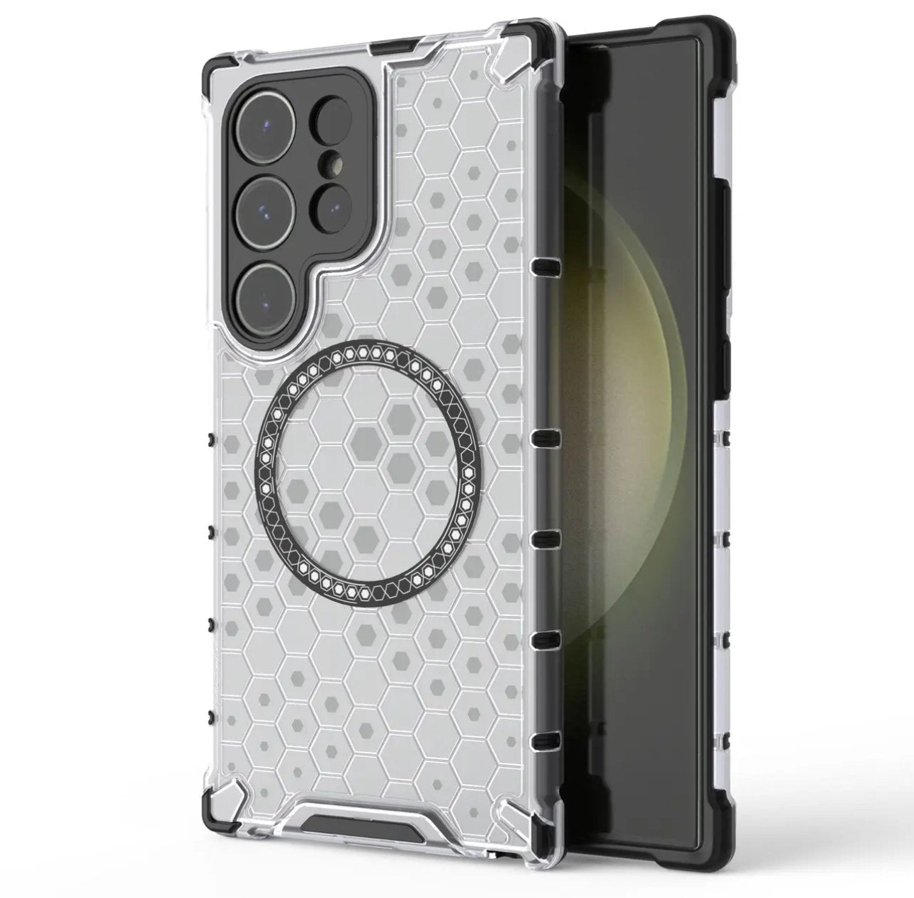 Honeycomb Magnetic Phone Case For Samsung