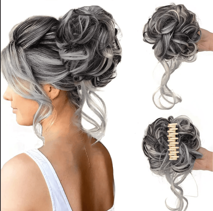 🌈Hot Sale 49% OFF - Curly Bun Hair Piece