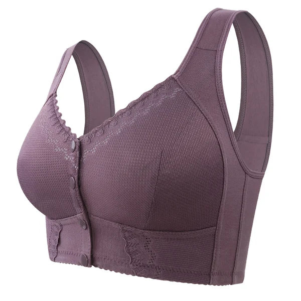 💥2024 New front-opening breathable bra, suitable for the elderly🌹