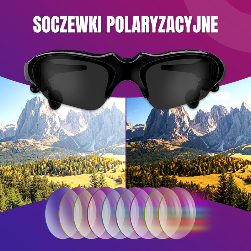 2024 Wireless Polarized Bluetooth Sports Glasses