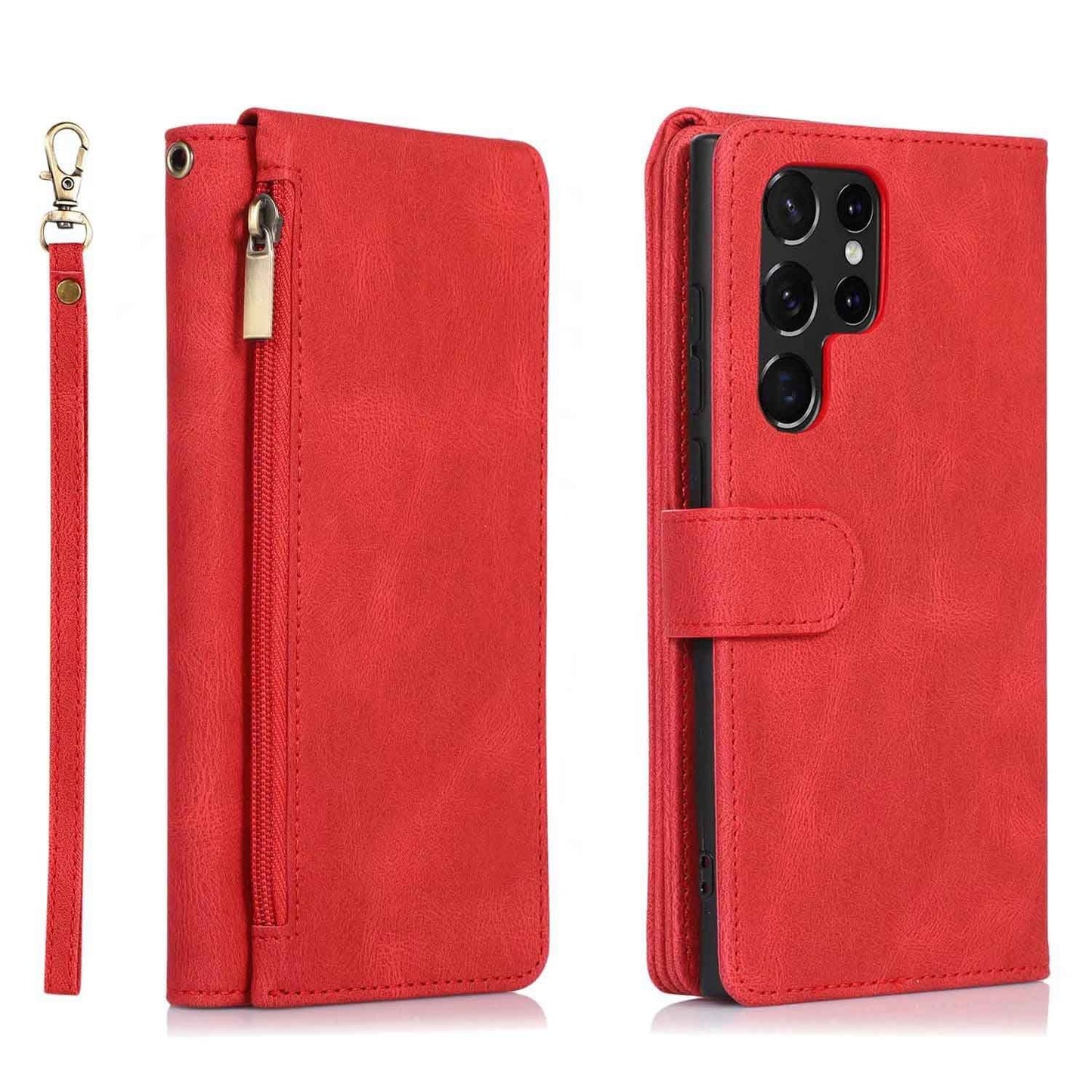 ⏰LAST DAY PROMOTION 50% OFF-2024 Lastest Luxury Leather Flip Wallet Phone Case For Samsung S23 Series