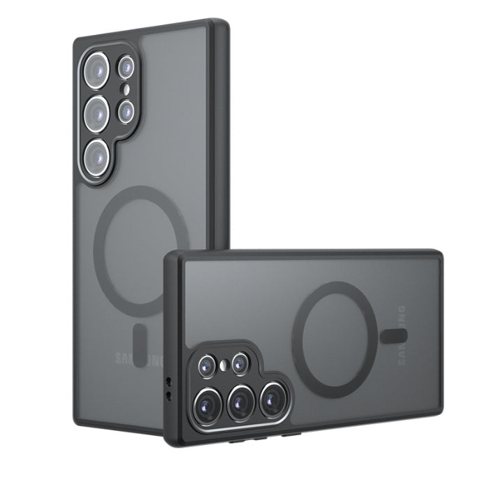 Translucent Magnetic Matte Case For Samsung