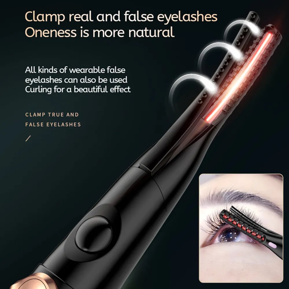 🔥Hot sale -49%💥Rechargeable Heated Eyelash Curler for Quick Heating Curling