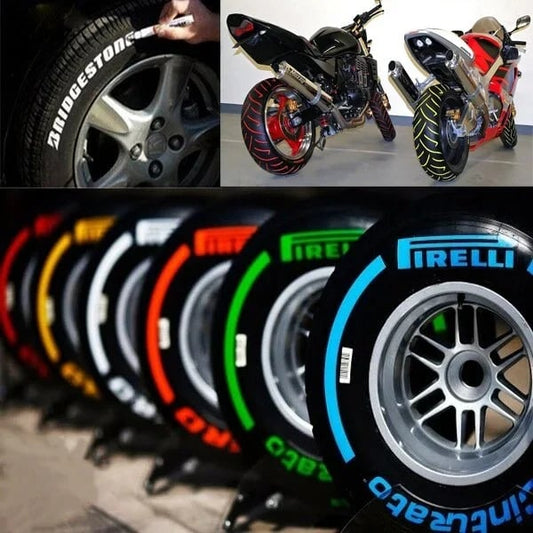 🔥Waterproof Tire Paint Pen-12PCS