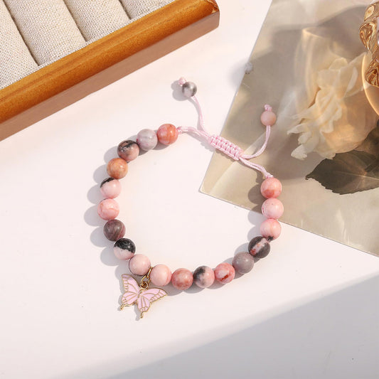 🎄Christmas Pre-sale🎁For Granddaughter- Butterfly Beaded Bracelet