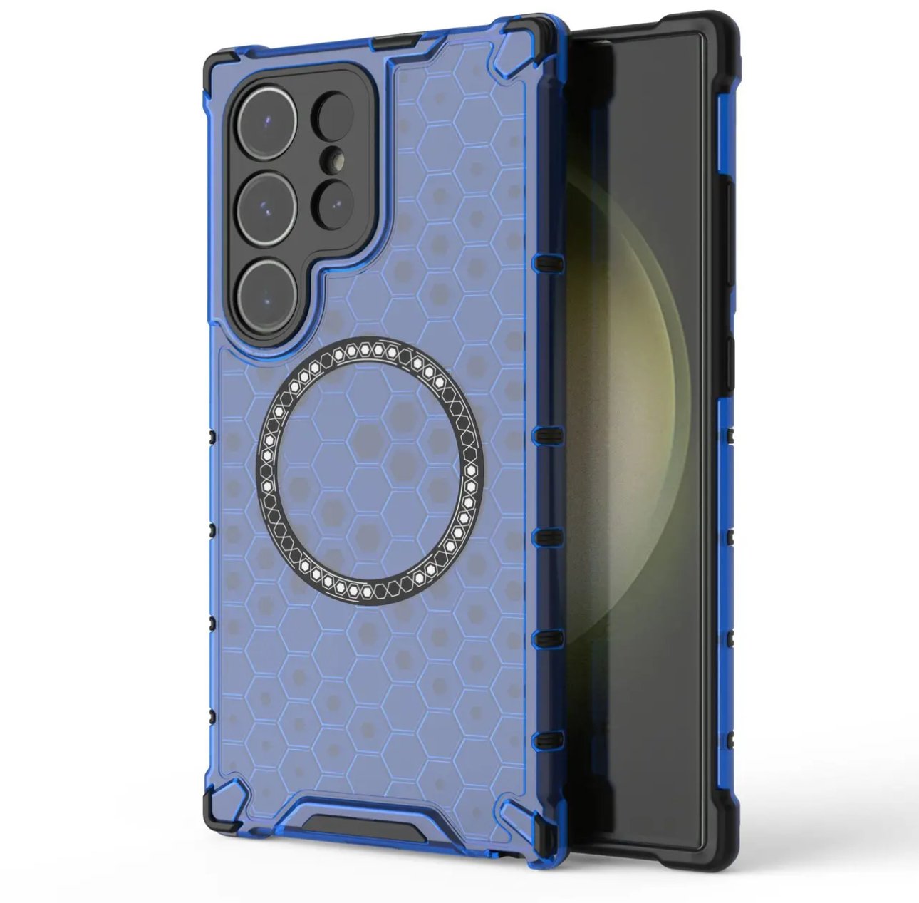 Honeycomb Magnetic Phone Case For Samsung