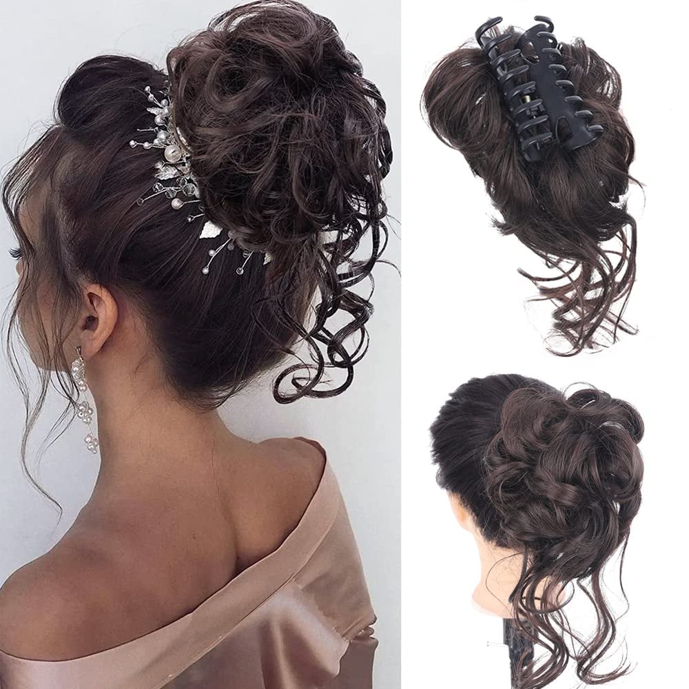 🌈Hot Sale 49% OFF - Curly Bun Hair Piece