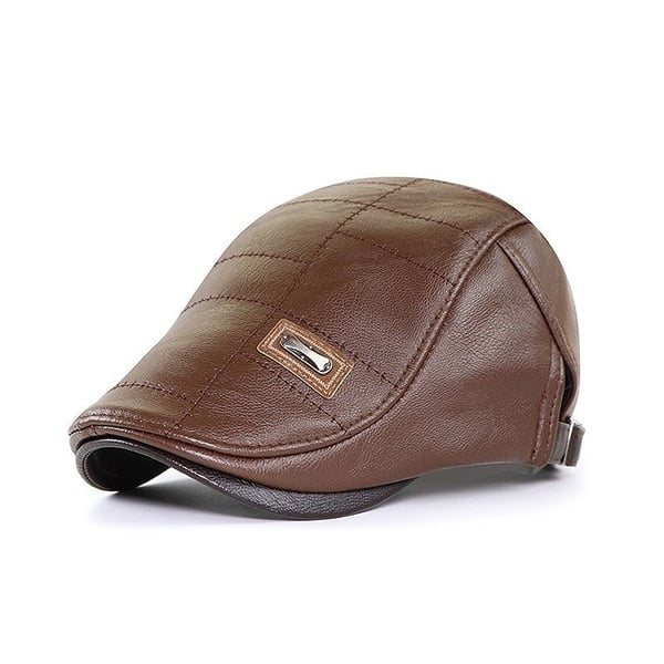 New generation leather beret