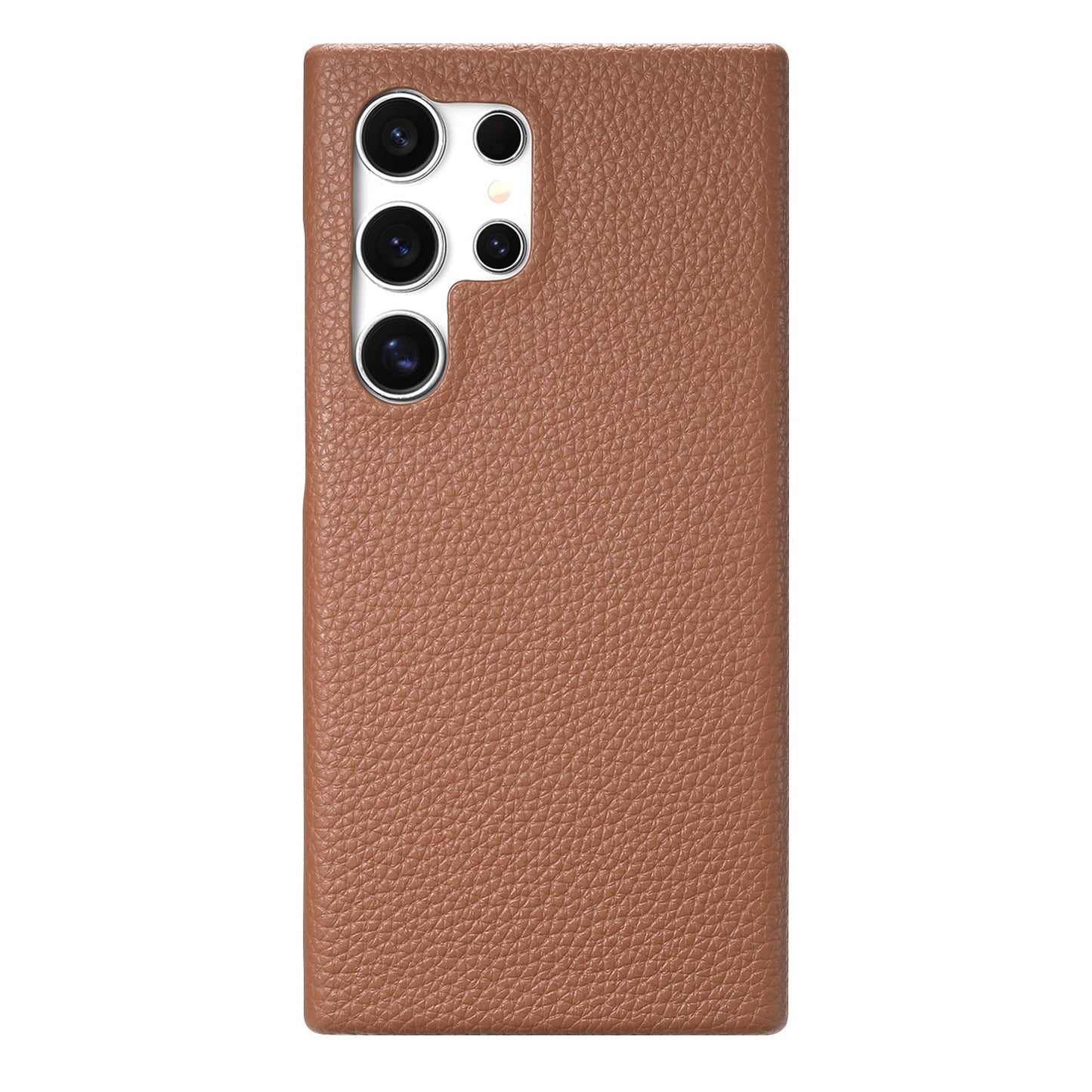 Luxurious Litchi Pattern Oil Edge Phone Case For Samsung