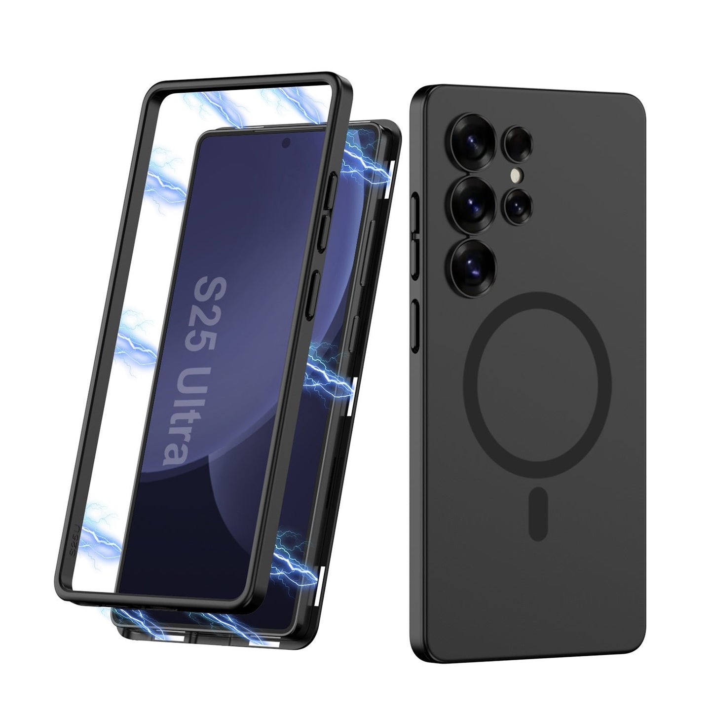 Magnetic 2 in 1 Shockproof Phone Case For Galaxy S25 Ultra/S24 Ultra/S23 Ultra