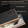 Luxury Leather Electroplated Phone Case