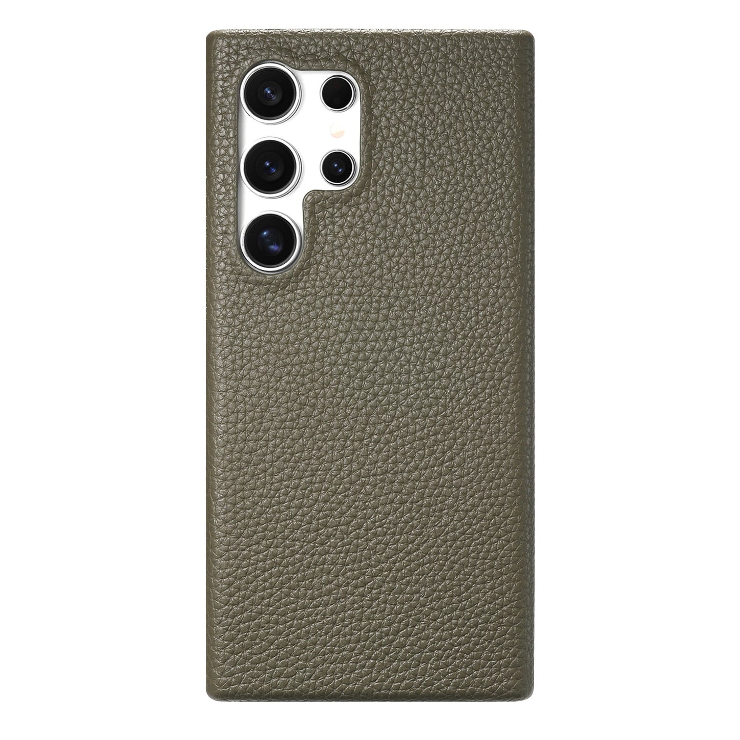 Luxurious Litchi Pattern Oil Edge Phone Case For Samsung