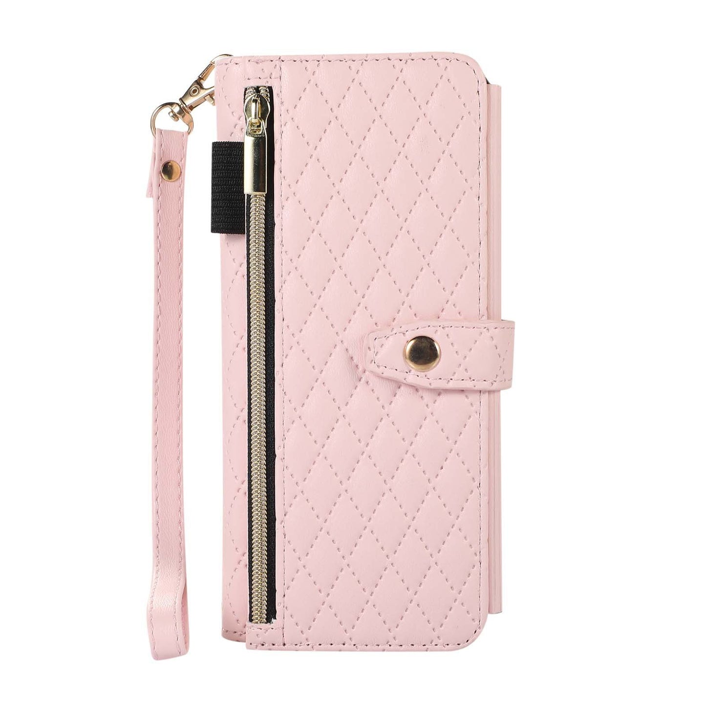 Lanyard Crossbody Rhombic Flip Wallet Case For Samsung Galaxy Z Fold4 Fold3 5G