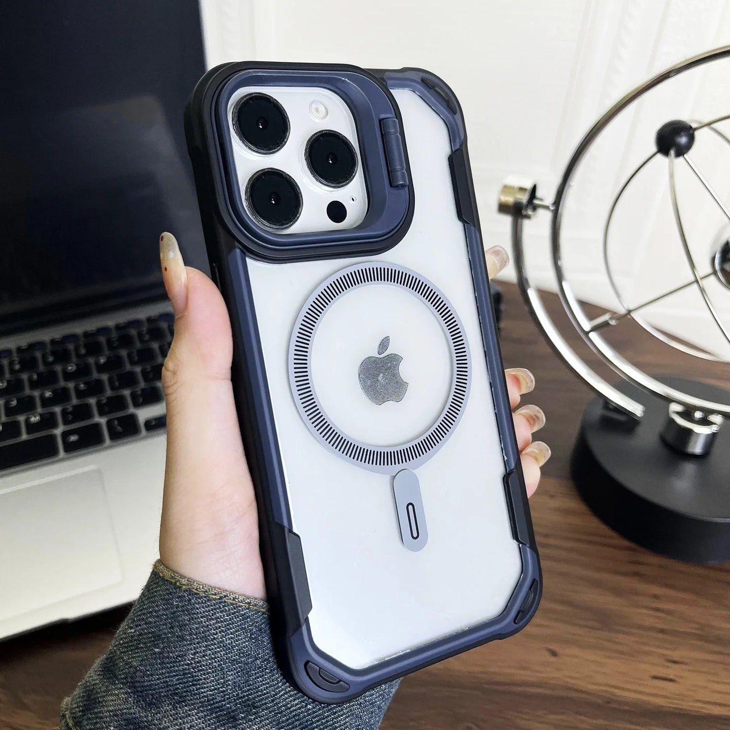 Stylish Magnetic Armor Phone Case for IPhone