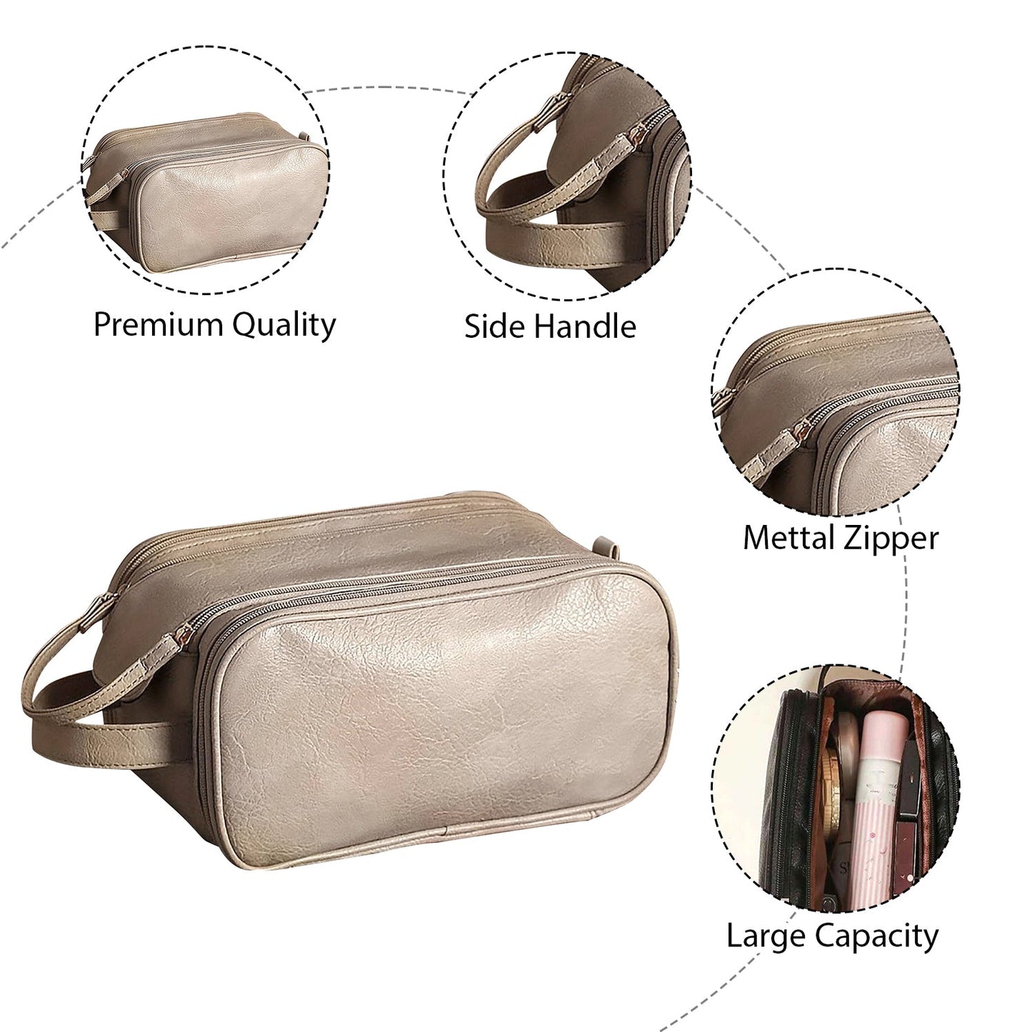 Multi Pocket Large-capacity Travel Cosmetic Bag