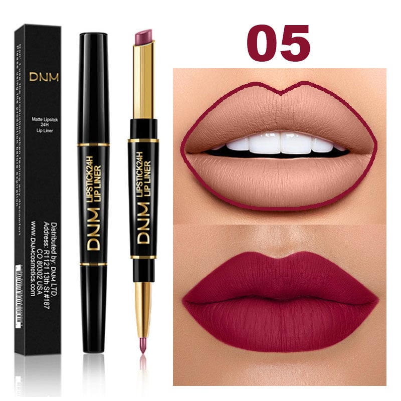 💖Last Day 49% OFF💎$9.99💄2-in-1 Waterproof Lipstick Lip Liner