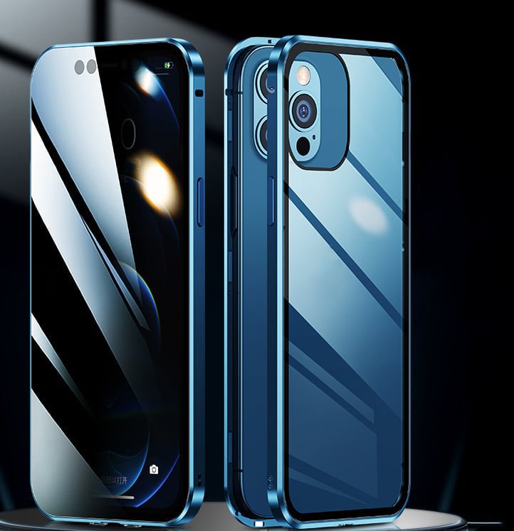 🔥Privacy Protection Technology🔥Magnetic Double Sided Tempered Glass Phone Case for iphone