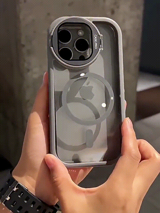 Creative and Fashionable Flip Cover Glasses Holder Magnetic Case