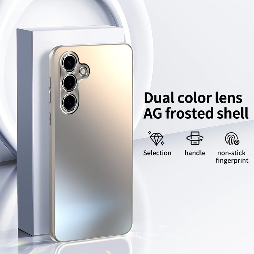 Newest Dual Color Lens AG Frosted Shell Phone Case For Samsung Galaxy