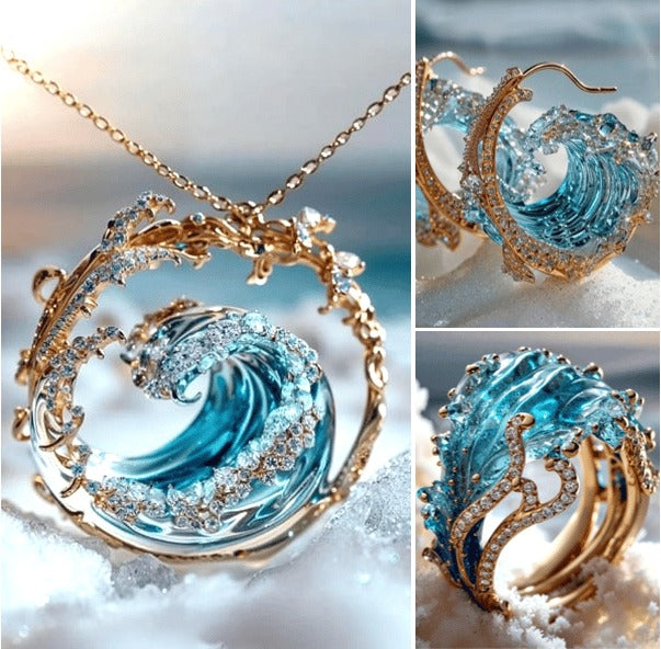 🔥Summer Hot Sale🌊-Ocean's Oath Jewelry Set